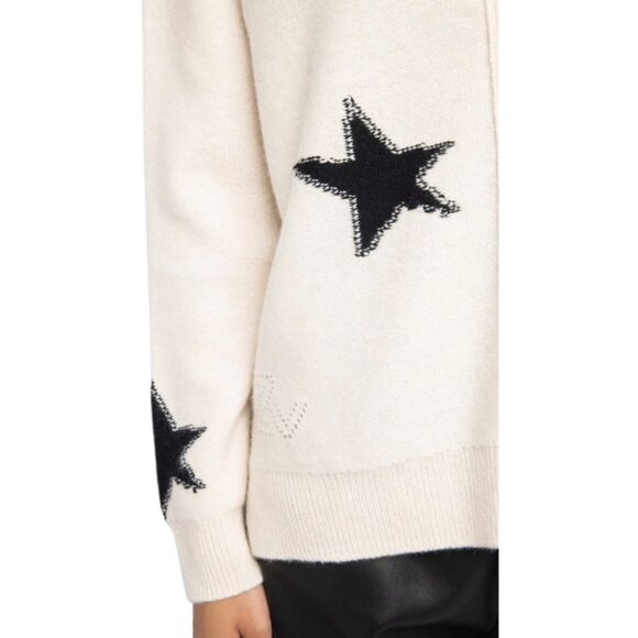 Zadig & Voltaire Mirkaz Cashmere V Neck Cardigan Sweater - Picture 7 of 7